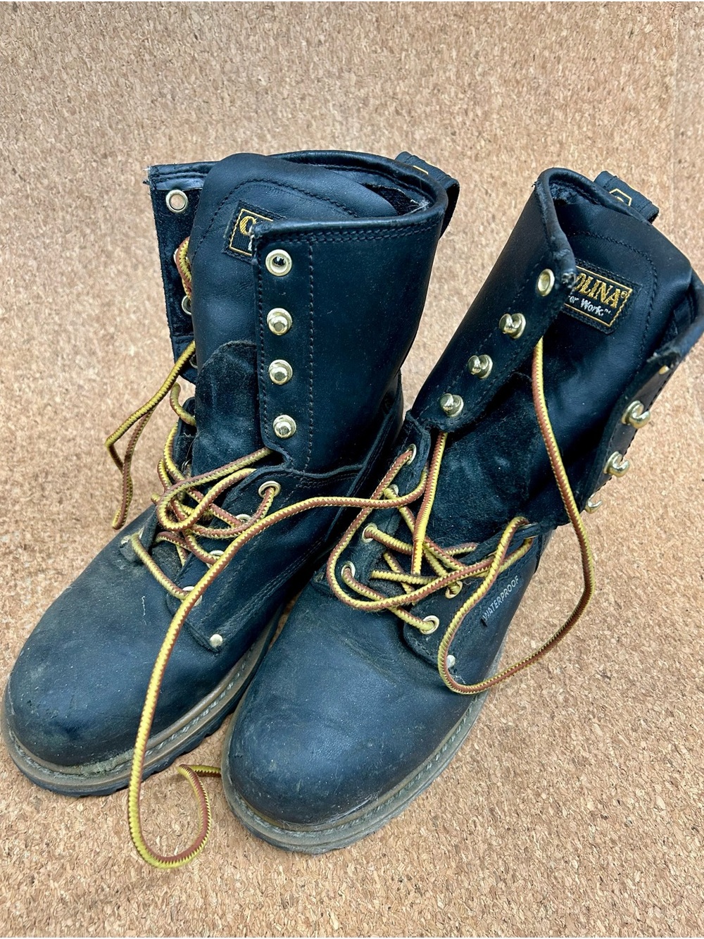 Steel-Toed Carolina Work Boots